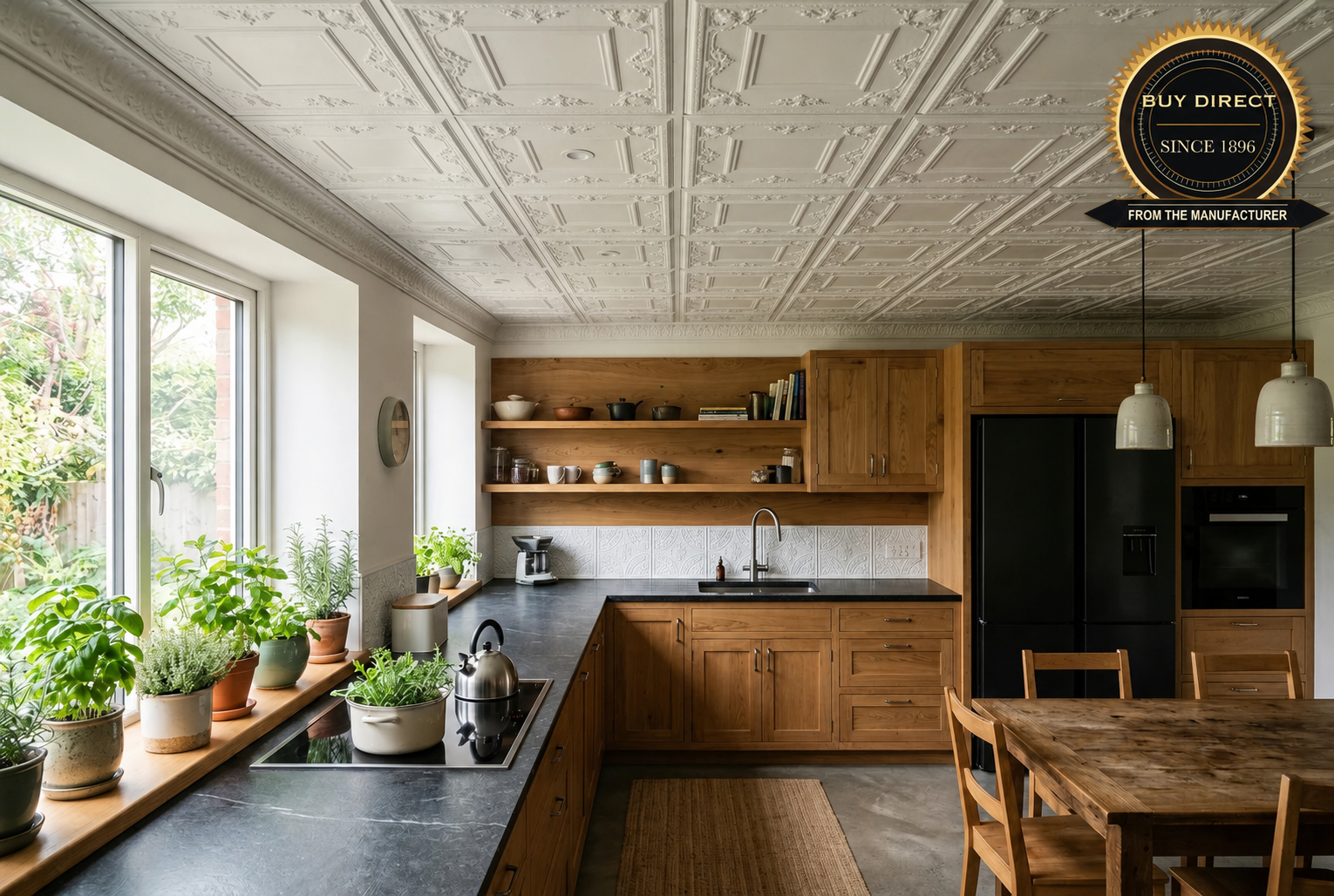 Can You Cover an Ugly Wall or Ceiling with Pressed Metal Tiles? The Pros, Cons, and Alternatives