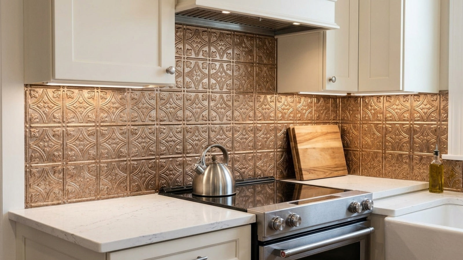 kitchen backsplash materials comparison tile stone metal