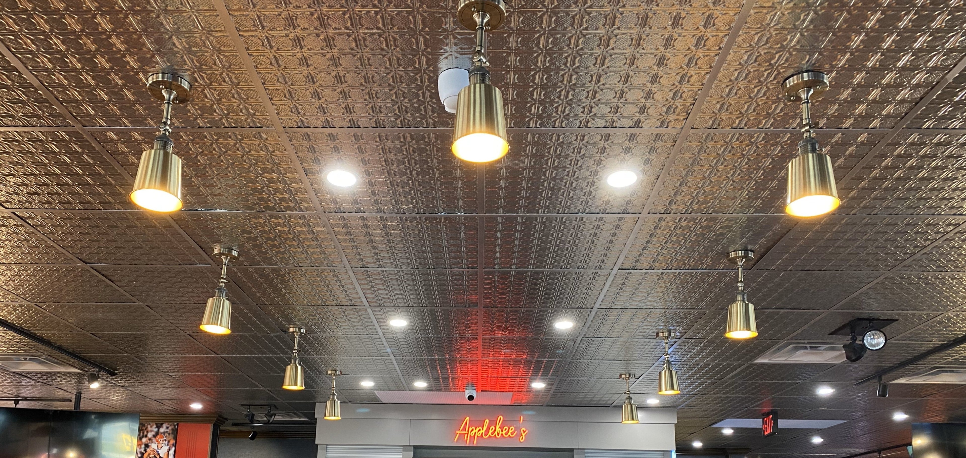 Ceiling Tiles: Pressed Metal Styles & Finishes