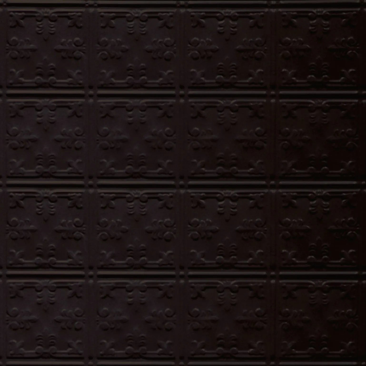 Dark brown textured square pattern.