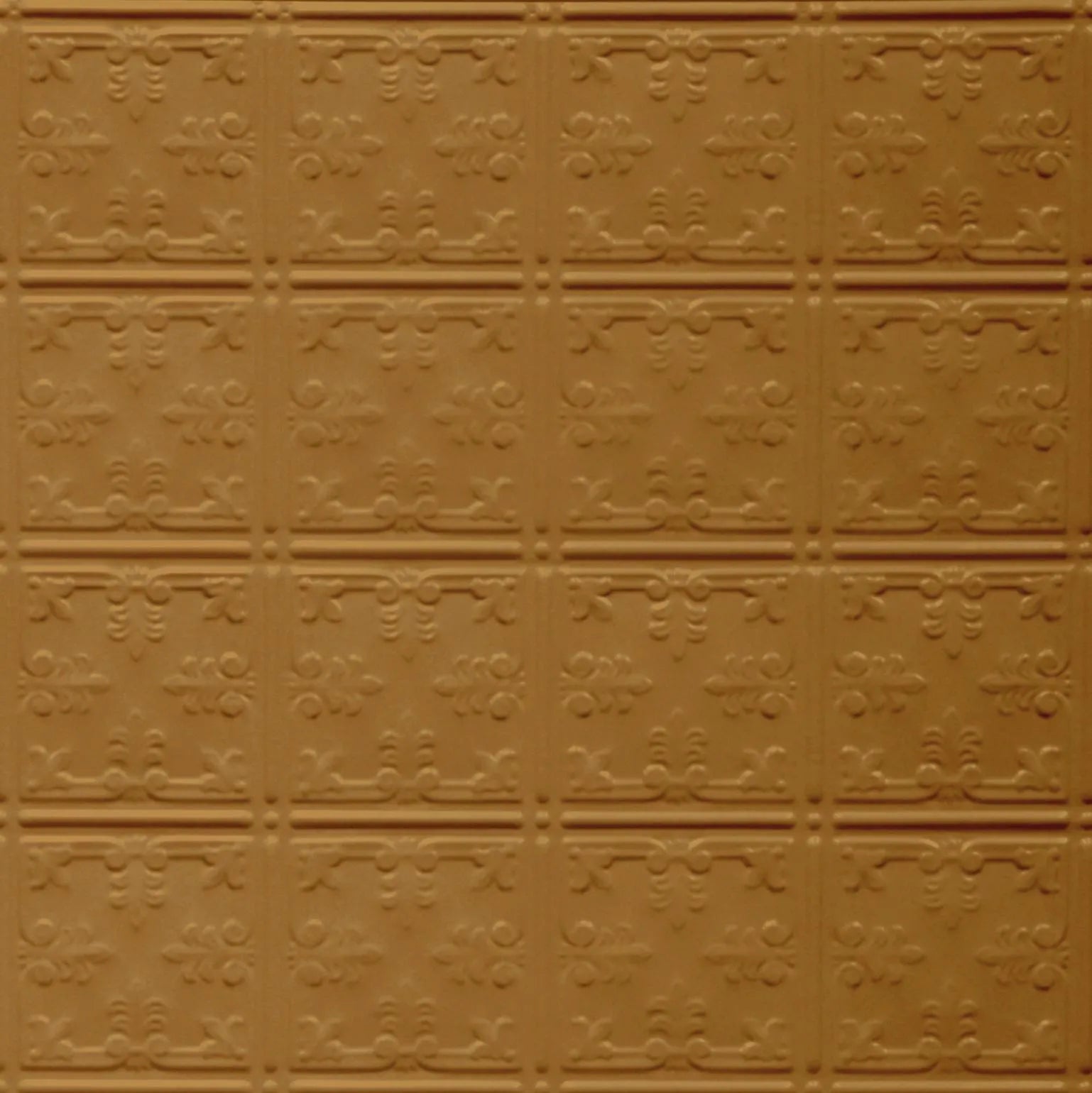 Brown decorative tile with intricate patterns on a brown background