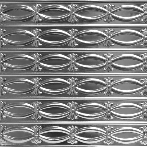 Decorative metal panel with intricate patterns.