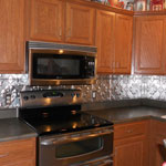 Tin Ceiling Xrpess Lilac Pattern - Backsplash