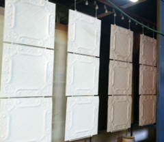 Tin Ceiling Powder Coating Process