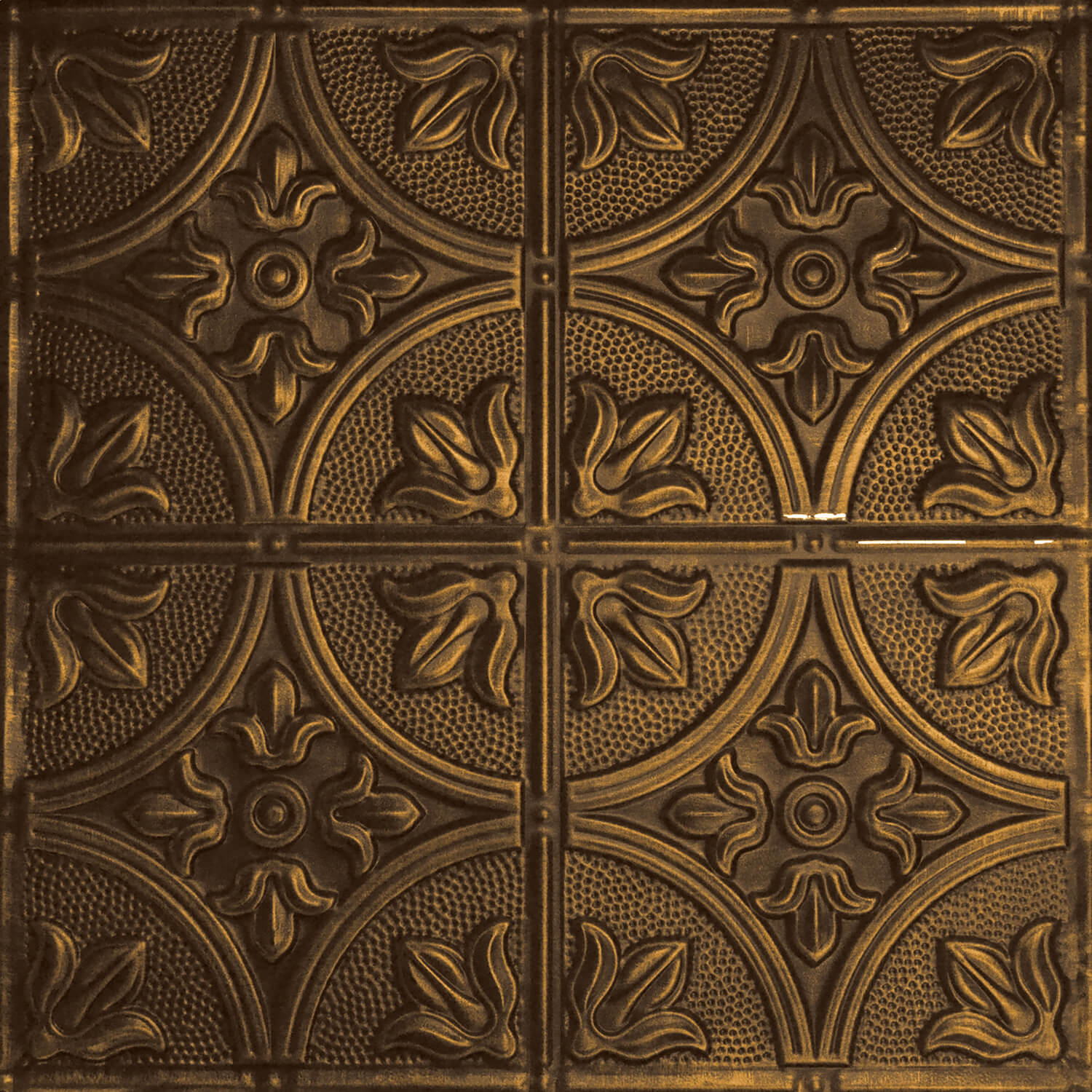 Tin Ceiling Xpress - Oiled Bronze Finish