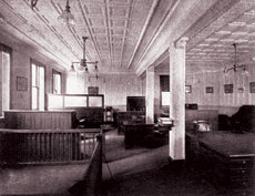 Tin Ceiling After a Fire